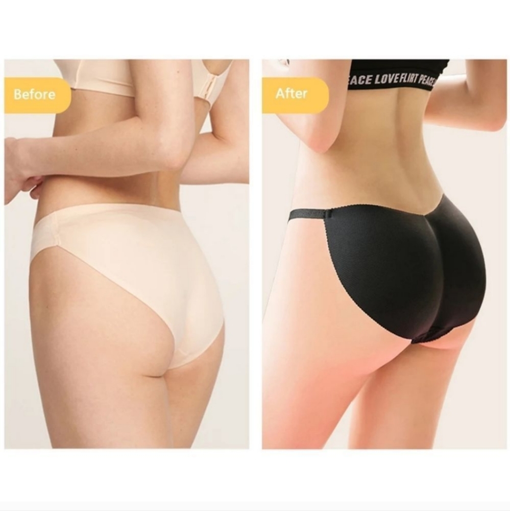 Women Sponge Padded Push Up Panties Butt Lifter
